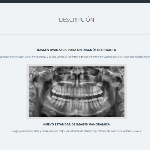 Ortopantomografo Pax i 2D PanoCeph